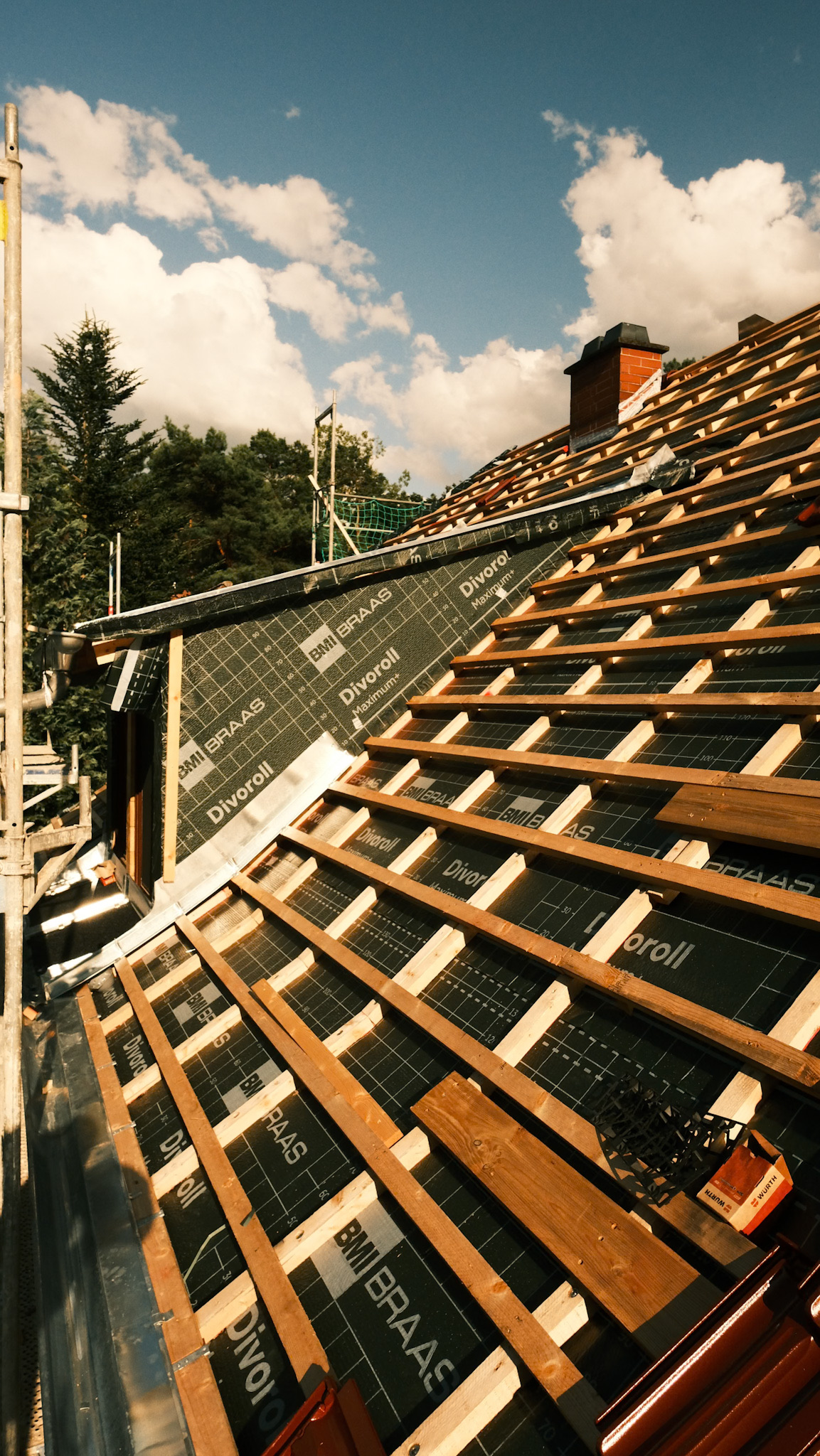 Professionelle Dachdeckung - Qualität und Sicherheit